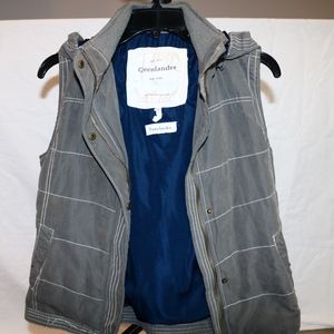 Greenlander Puff Vest Gray